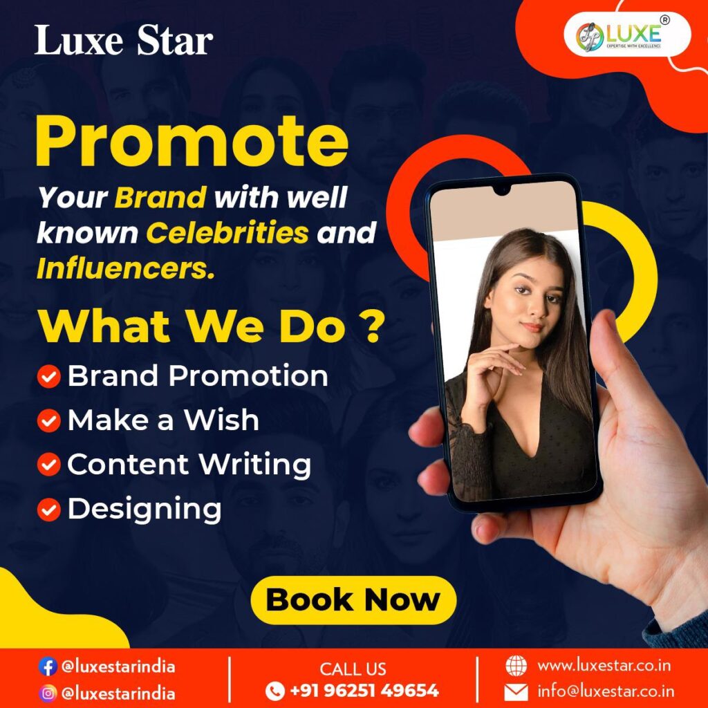 Luxe Star: A Trending Celebrity Endorsement Platform for Unforgettable Brand Promotion and Personalized Video Message Luxe Star
