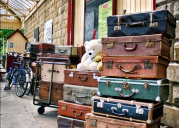 An average Indian journey luggage