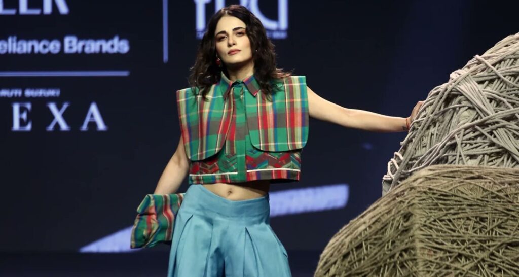 Radhika Madan shines as showstopper for NIF Global talent - Asiapedia