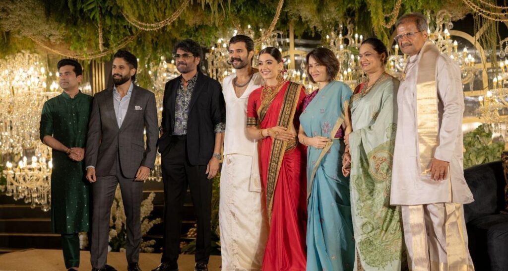 Rashmika Mandanna, Vijay Deverakonda host grand reception - Asiapedia