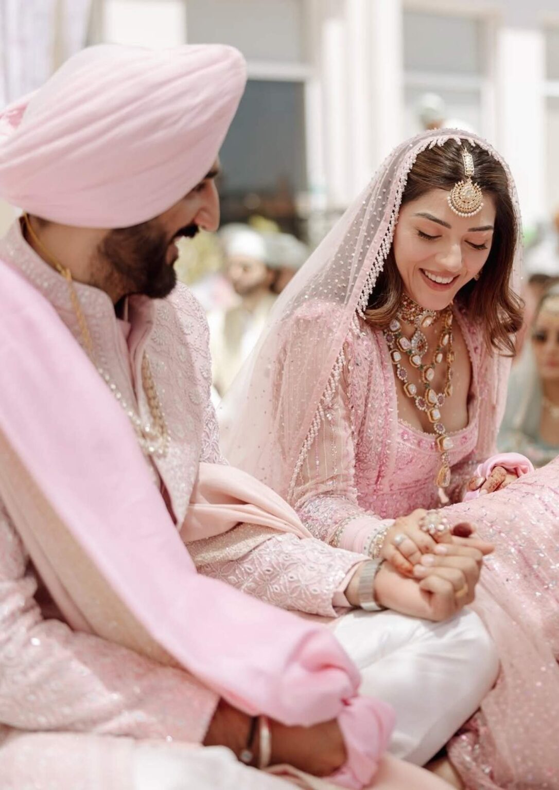 Mehreen Pirzada ties the knot with Arsh Aulakh - Asiapedia