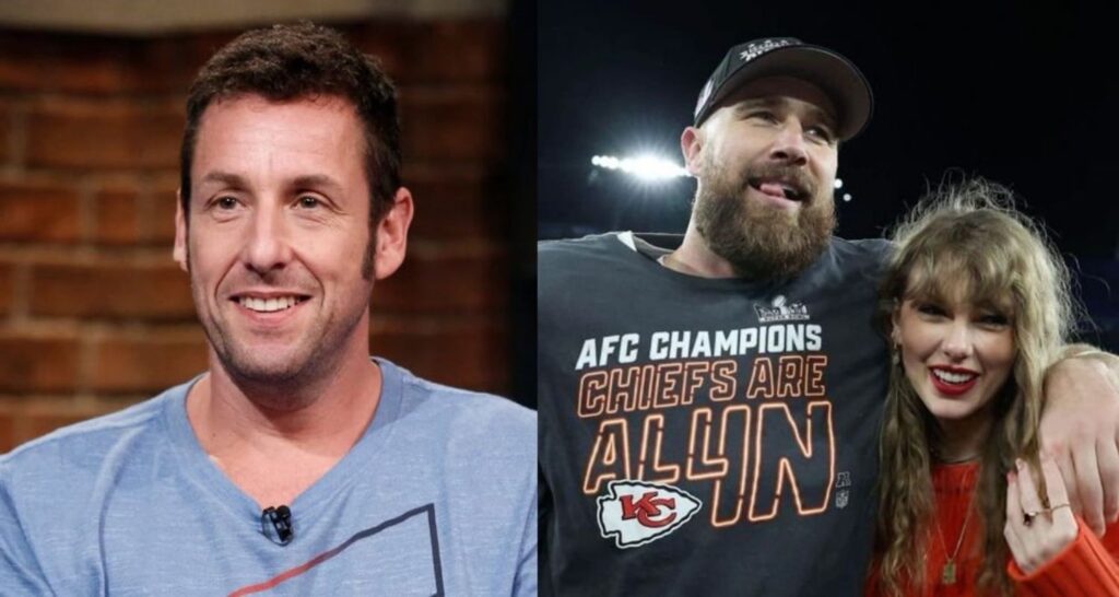 Keep kissing: Adam Sandler tells Taylor Swift and Travis Kelce - Asiapedia