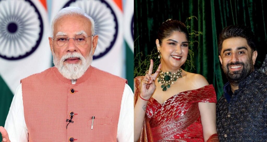 PM Modi sends blessings to newlyweds Anshula Kapoor, Rohan Thakkar – Asiapedia PM Modi sends blessings to newlyweds Anshula Kapoor, Rohan Thakkar - Asiapedia
