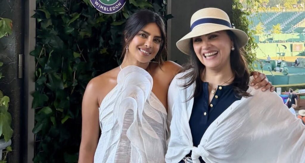 Priyanka Chopra, Lara Dutta reunite at Wimbledon - Asiapedia