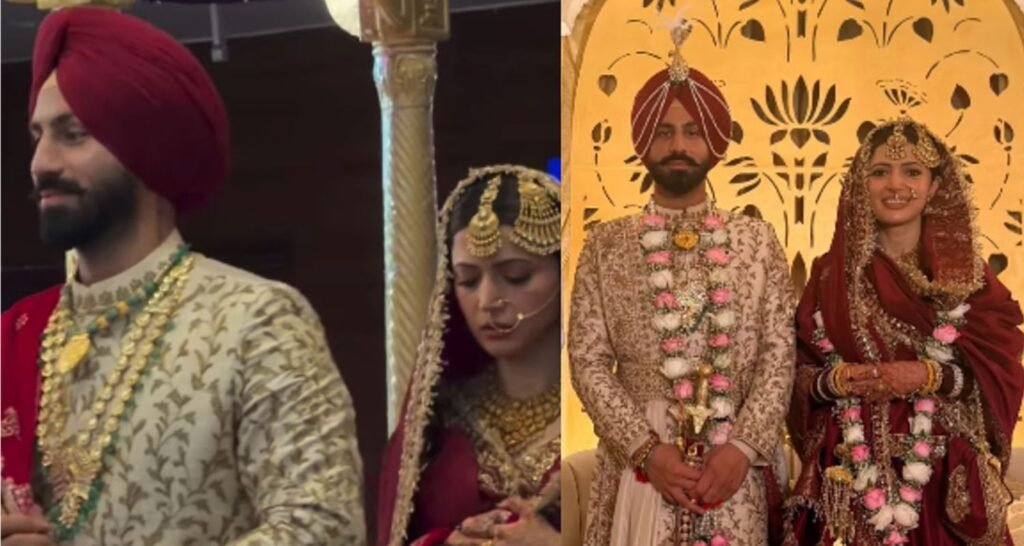 KKR’s Ramandeep Singh weds TV star Charlie Chauhan - Asiapedia
